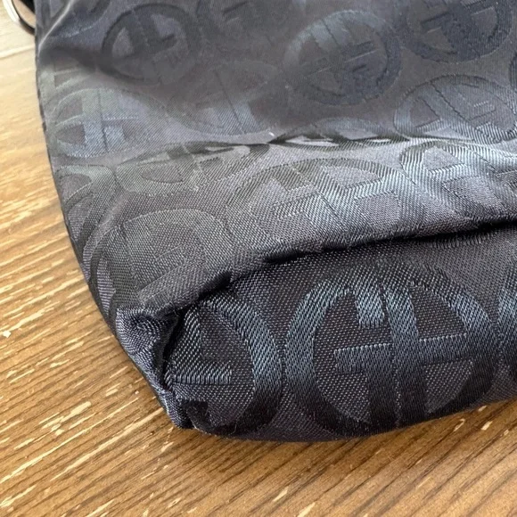 Giani Bernini Black Logo crosbody Bag - Picture 3 of 5